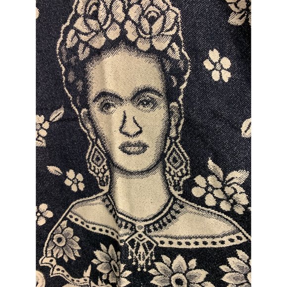 Mexicana Artilana Frida Poncho Jurongo Gaban Cape Cover NWOT 6485 OS - Picture 3 of 9